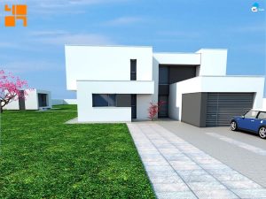 3d de Vivienda unifamiliar en Carbajales de Alba 1